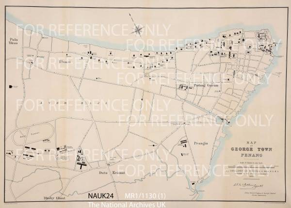 George Town Map