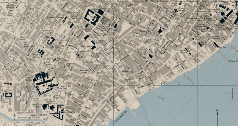Town plan of George Town (Penang) / War Office